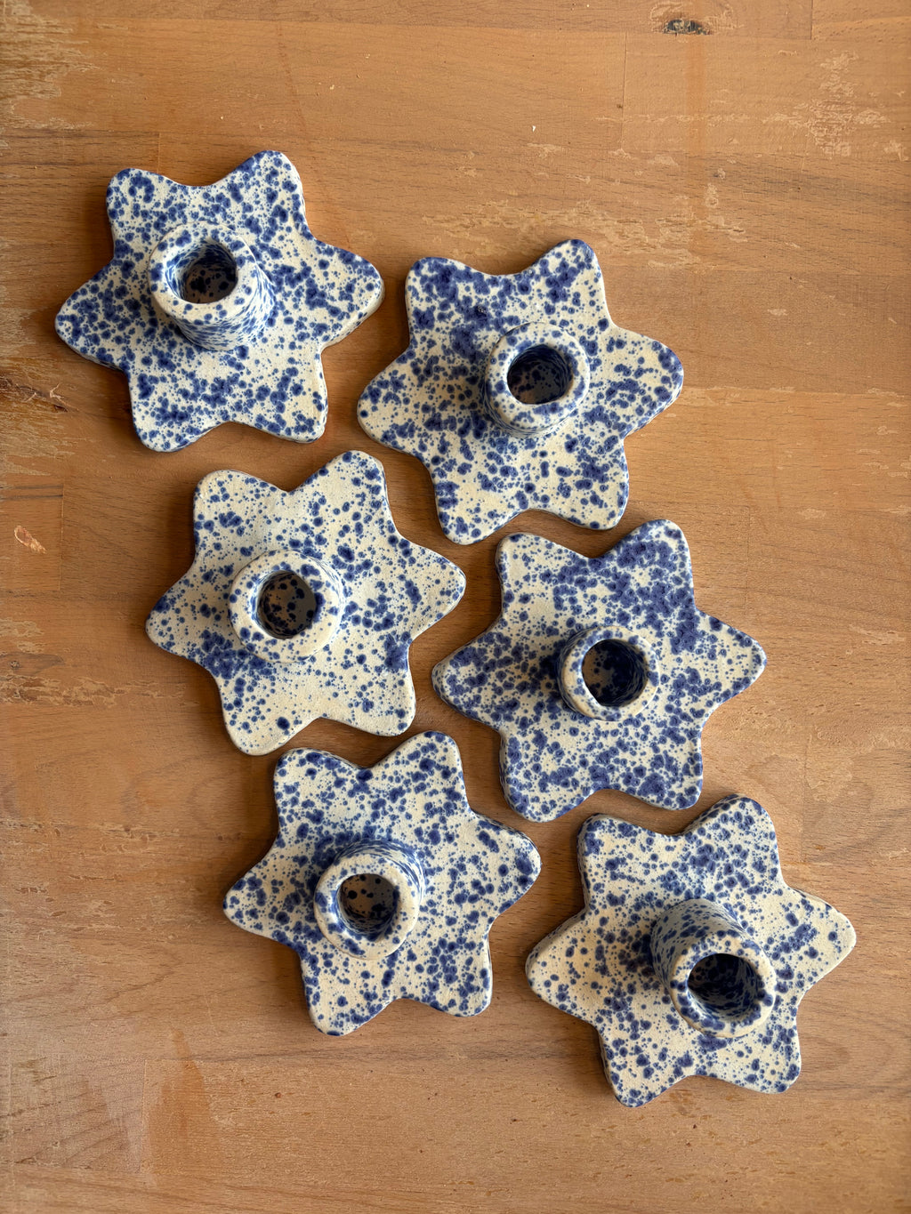 Handmade Shabbat Candle Stick Holders
