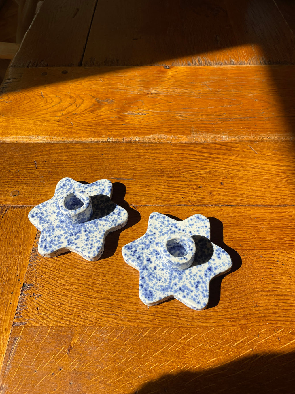 Handmade Shabbat Candle Stick Holders