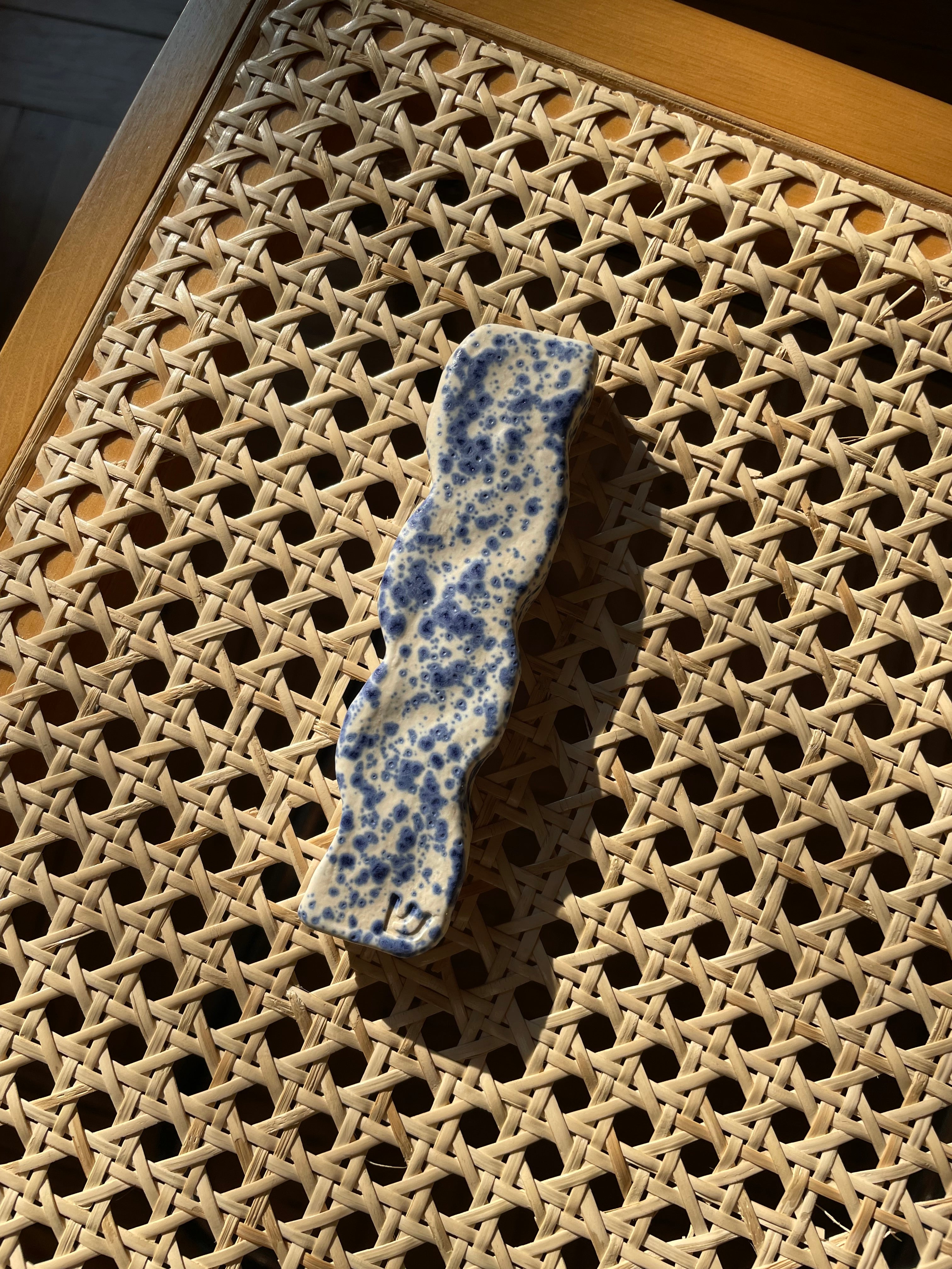 Handmade Wave Mezuzah Cover