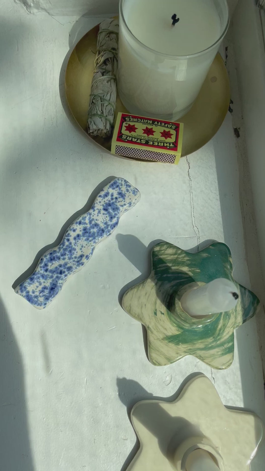 Wave Mezuzah Cover
